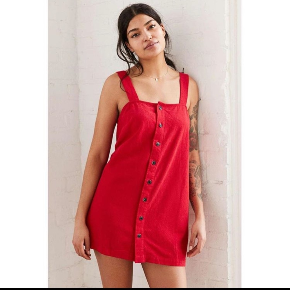 Urban outfitters red mini dress